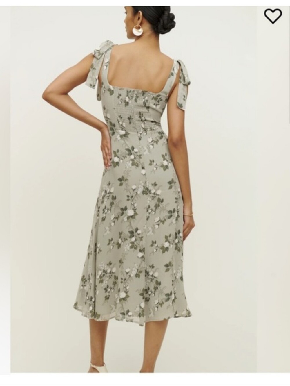 Reformation Twilight Midi Dress size 4 - Picture 2 of 9